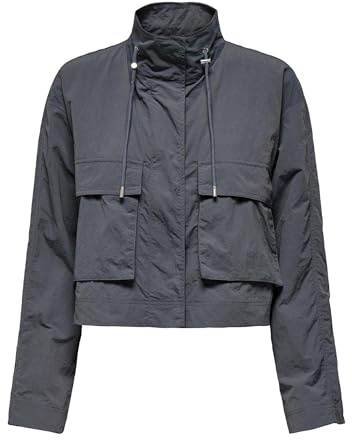 Only Onlbealo cargojacka för kvinnor Cc OTW, Blackened Pearl, s, Svart pärla, S