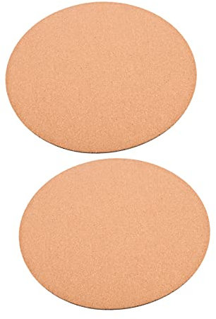 Abaodam 2pezzi Tappetino per Fioriere Esterni in Sughero Sottobicchiere per Piante e Vassoi Riutilizzabili Resistente e Non Perde Liquidi