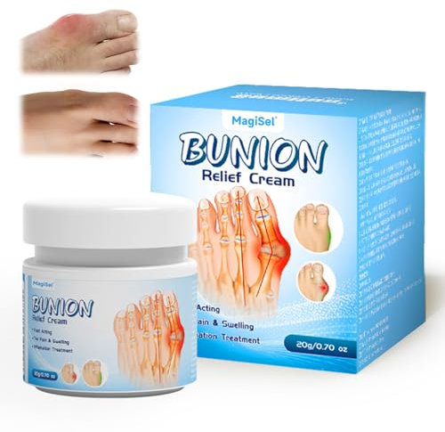 Crema Lenitiva per Le Articolazioni, Gel Antidolorifico contenere Bee venom, Crema per il Dolore Alle Articolazioni, Gel per Alleviare Il Dolore del Piede per Alleviare Il Dolore Alluce Valgo 20g