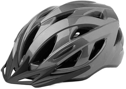 Helm für Fahrrad, Sporthelme, Belüftung, Sicherheitskopfschutz mit Kinnriemen, verstellbares Reitzubehör für Herren, Outdoor, Bergabenteuer, Pendeln