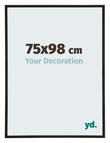 yd. Your Decoration Cadre Puzzle 75x98 - Puzzle cadre 1500-2000 Pièces - Noir Mat - Plastique Cadre photo Annecy