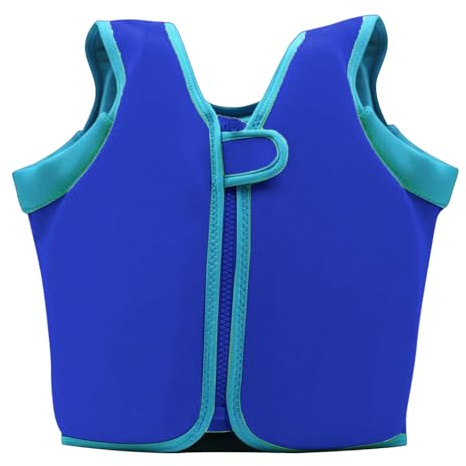 Kids Swim Vest -Toddler Swimming Jacket Waistcoat with Crotch Strap for Swimming Training | 2026 Swim-Jackets | Lightweight Swimsuit | Boys Girls Aged 2-8 Years | Learn to Swimming