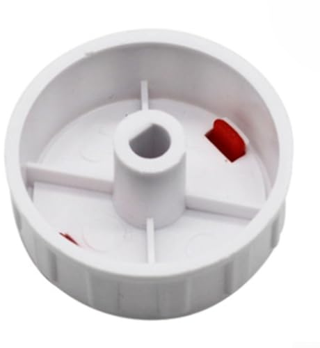 Rund axel brytare knopp lock 40 mm plastvärmare (D-formad) | Passar D-skaftstjälkar, 40 mm diameter, återställer värmefunktion, lätt att snap-on installation, plast