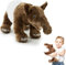 Zappi Co Tapir Plüschtier (35 cm Länge) - Exotisches und weiches Stofftier, perfekt für Junge Wildtierfans