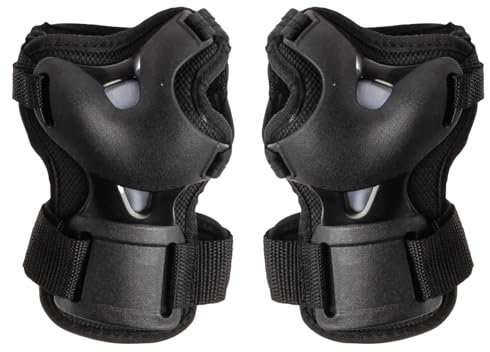 Rollerblade SKATE GEAR WRISTGUARD, Inline Skate Schutzausrüstung, Handgelenkschoner für Erwachsene & Jugendliche, Schwarz, XL