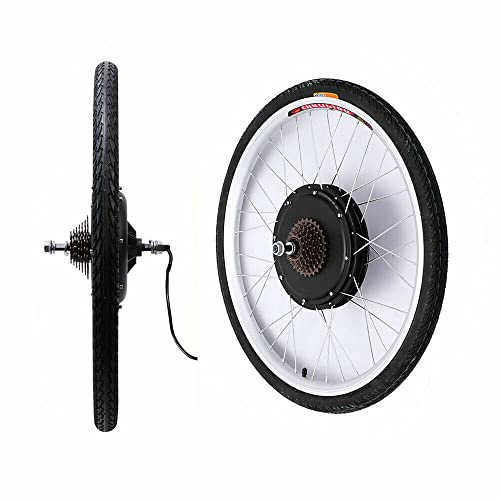 Bathrena 500/800 W 36 V E cykel bakhjul konverteringssats elektrisk cykel bakhjul 26 tum konverteringssats, elektrisk cykel bakhjul kit (36 V 800 W)