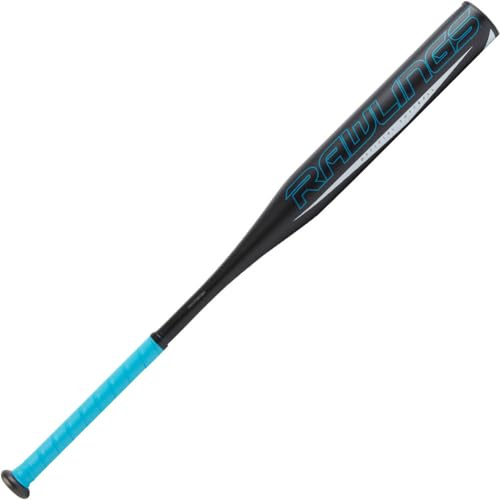 Rawlings womens Black/White Electric Blue Softball Bat, MULTI, 32-13 US