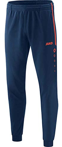 JAKO Competition 2.0 Pantalones de poliéster, Unisex Adulto, Azul Marino/Rojo, Extra-Large