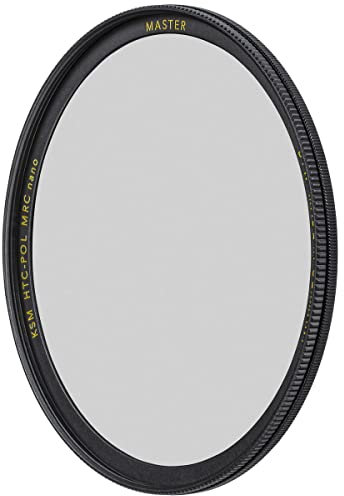 B+W Zirkularer Polarisationsfilter Käsemann High Transmission MRC Nano Master 82mm (16x vergütet, Slim, Premium), 1101635, Black