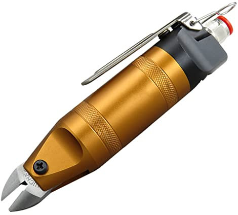 TOP1US Cortador neumático de cizalla de Aire de Tijeras neumáticas para Cortar plásticos Duros y Blandos, Herramienta de Corte de Aire para Cortar resinas Suaves y duras