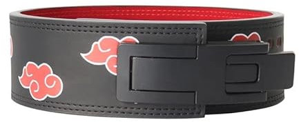 Nekketsu Ceinture d'Haltérophilie Pro pour Hommes - Support Dos Ajustable en Cuir avec Boucle à Levier, Idéale pour Squat et Deadlift, Double Couche Épaisseur 13mm, Tour de taille 75-95cm