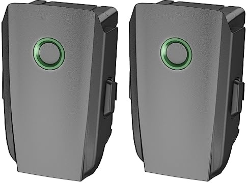 MVMOD Mavic 2 Pro Akku 2 Stück, 3850mAh 15.4V Intelligenter Flug-Akku für DJI Mavic 2 Pro, 31Mins Max Flugzeit Akku für DJI Mavic 2 Zoom Drohne (Nicht für Mavic Pro) (Nur für DJI-Original-Ladegeräte)