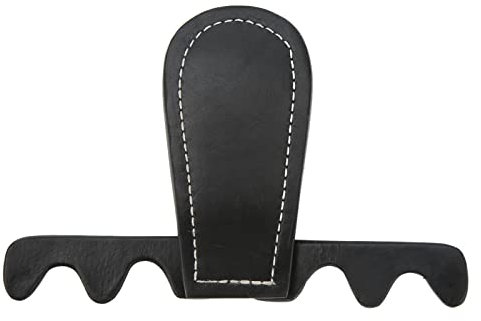 SUNGOOYUE Billard Queue Halter, Tragbar Faltbar Aluminiumlegierung 4 Löcher Billard Queue Snooker Stick Halter für Billardtisch