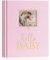 Lanpn Livre de Naissance Bébé, Album Cadeau Naissance Bébé Fille Garçon, 154 Pages Baby Memory Book avec fenêtre DIY, Livre Photo Souvenirs Bebe pour Coller des Photos et Nouveaux-nés, Rose, Anglais