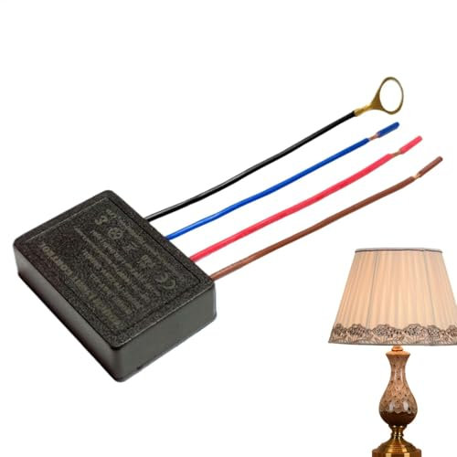 Table Lamp Dimmer, Touch Sensor Dimmer, Lamp Replacement Sensor, Touch Control Lamp, Stepless Lamps Control, Touch Lamps Sensor Module for Table Lamps with Stepless Control
