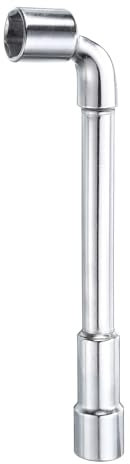 QUARKZMAN Llave de Vaso Hexagonal en Forma de L de 18 mm Llave de Tubular Métrica de 6 Puntas de Acero con Alto Contenido de Carbono, de Doble Extremo, para Reparaciones y Mantenimiento