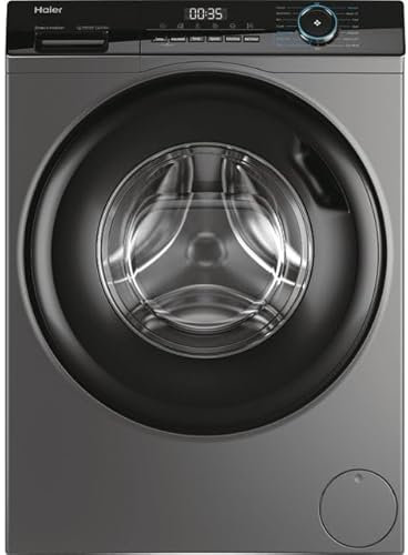 Haier i-Pro Series 3 HW80-B16939S8-UK 8kg Washing Machine with 1600 rpm - Graphite - A Rated