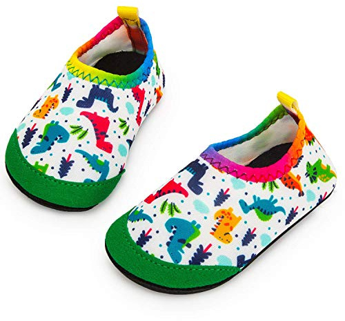 Yorgou Baby Boys Girls Water Shoes Toddler Beach Shoes Barefoot Aqua Socks Non-Slip for Pool Beach