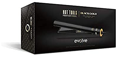 Hot Tools Evolve Titanium Hair Styling Iron - Black & Gold - 32mm
