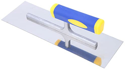 Cazzuola per Intonaco Professionale, Spatola per Rasatura di Calce e Cazzuola per Pavimenti in Piastrelle - Lunga 300 mm