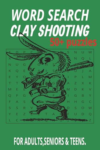 Clay Shooting Word Search Puzzle Book: Word Searches with Easy to Read Print about Clay Shooting, Shotgun Shooting, Shooting Sport and more [6x9 ... Gift for Vacations, Holidays and Free Times.