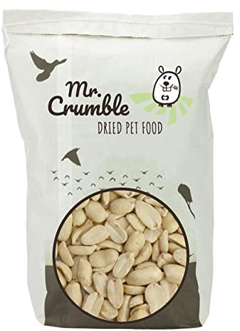 Erdnüsse Vogelfutter, blanchiert & halbiert, ohne Haut 10 kg