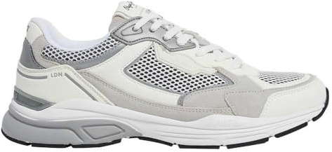 Pepe Jeans Herren Dave Evolution M Sneaker, Weiß (Off White), 7