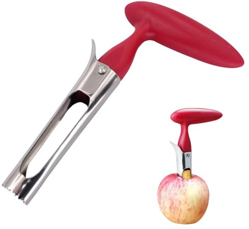 Vide Pomme, Vide-fruits En Acier Inoxydable, Vide-ananas De Cuisine, Vide-poire, Vide Trognon Pomme Avec Lame Dentelée Et Poignée En Plastique, Facile Et Rapide