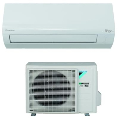 Daikin ATXF25F Climatizzatore 9000 Btu Monosplit Inverter, Nuovo Modello 2025, Wifi Integrato, Controllo Tramite App, Risparmio Energetico, Modalità comfort, Classe A++/A+