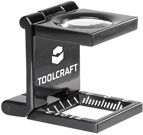 TOOLCRAFT 1505088 Precisionslupp Förstoringsfaktor: 10 x Linsstorlek: (Ø) 14 mm