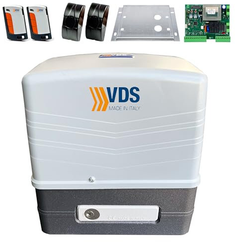 Schiebetorantrieb Carrera 800kg Motor Grau Antrieb Torantrieb Toröffner für Tor