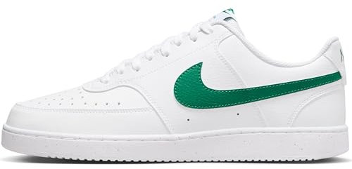 NIKE Men's Court Vision Lo Nn Low Top Shoes, White Malachite White, 7 UK