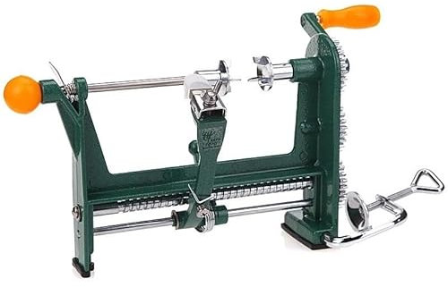 Peladores De Fruta Y Verdura Cortador De Manzanas Descorazonador Manual Giratorio De Manzanas,Peladores Exprés,Multifunción De Acero Inoxidable For Patatas Y Frutas Y Verduras,Dispositivo De Cocina