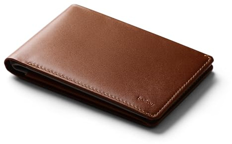 Bellroy Travel Wallet, Travel Document Holder (Passport, Tickets, Cash, Cards, and Pen) - Sienna