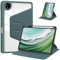 MEFEPLPBZC Acrylic Rotating Tablet Cover Suitable For Huawei MatePad Pro 13.2inch 2023 PEC-W30 Case With Pencil Holder(Dark green)