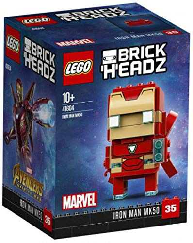 Lego - Brickheadz-Jeu de construction-Iron Man MK50, 41604