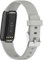 Fit für Fitbit Luxe Bänder, verstellbares weiches Silikon-Ersatzarmband für Fitbit Luxe Fitness und Wellness Tracker für Damen und Herren (grau, groß)
