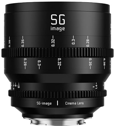 SGimage 25 mm T1.4 Cine-objektiv fullformat-fast brännvidd för L-Mount-kameror