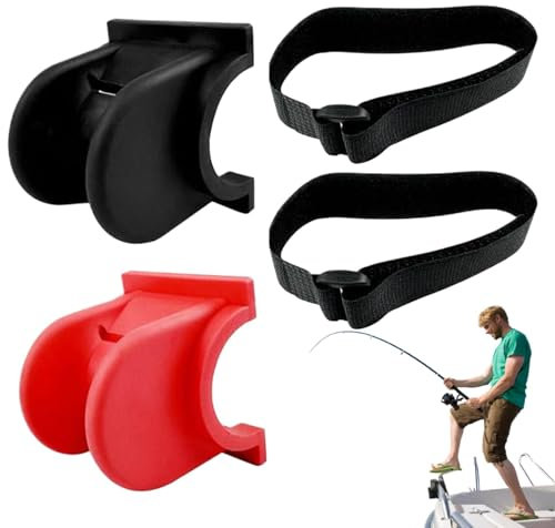 Nybhyjka Porta a canna da kayak, portabicchieri per la barca da pesca,2 pezzi rastrelliere portatili | Accessori per la pesca in kayak, attrezzatura da pesca all'aperto, supporto per cani da pesca per