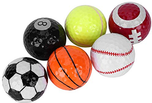 Generic Golfbollar Nyhetspresent Sportbollar för Spelkul för Golfentusiaster och Vänner