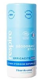 Respire Déodorant stick fleur de coton - Le stick de 50g