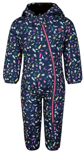 Dare2B Bambino II isolerad snödräkt för barn med vattentätt tyg som andas, perfekt för skidåkning, snowboard och vintersporter, snöflinga Ditsy tryck