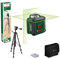 Bosch Kreuzlinienlaser UniversalLevel 360 mit Premium-Stativ (vertikale + horizintale Laserlinien inkl. 360° zum Ausrichten im ganzen Raum, im Karton)