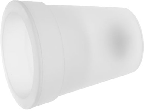 Solar Powered Flowerpot Light, Waterproof ABS White Garden Décor