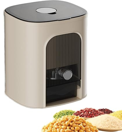 Distributore Di Riso - Dispenser Di Riso Da Cucina, Dispenser Di Riso Ermetico | Contenitore Di Stoccaggio Di Riso, Contenitore Di Riso Con Coperchio, Organizzatore Di Stoccaggio Alimenti