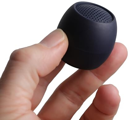 Boompods Zero Ocean Mini enceinte Bluetooth portable – Haut-parleurs sans fil, étanchéité IPX6, 5 heures de lecture, petit haut-parleur d'extérieur avec microphone et double option d'appairage, pour