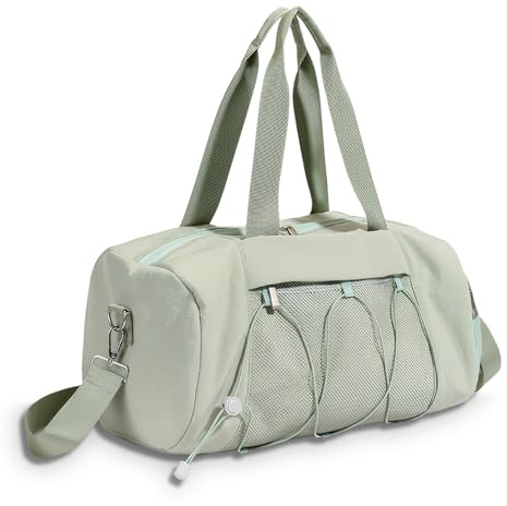 X SIM FITNESSX Borsa sportiva con scomparto per scarpe da donna/uomo, borsa da allenamento, borsa per nuoto, borsa da viaggio per sport, palestra e fitness, weekender, per viaggi piccoli, borsa duffel