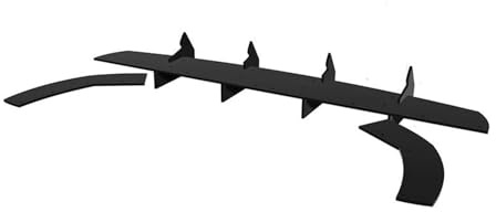 UMIXIRE pour P&eugeot 308 Berline 2022 2023 2024 Kit De Carrosserie De Diffuseur Arrière Voiture Lèvres De Pare-Chocs Spoiler Séparateur Noir