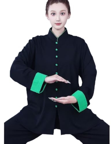Trajes De Tai Chi Hombres Mujeres Kung Fu Artes Marciales Traje deportivo Algodón Lino Tai Chi