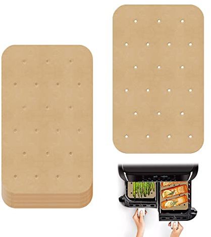 120 sheets air fryer liners, parchment paper liners, perforated baking liners, cooking oil paper, nonstick air fryer liners for air fryer, oven (5.5 x 8 inches)